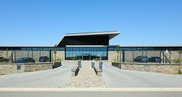 The front of the Nexova Cyber Centre of Excellence