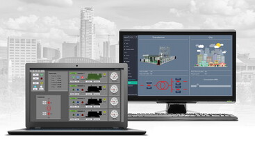 Laptop and monitor screen showing screenshots of CITEF platform