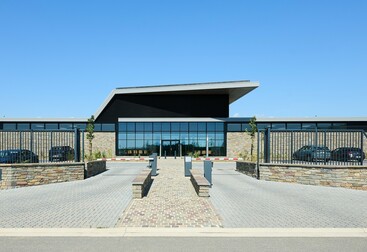 The front of the Nexova Cyber Centre of Excellence